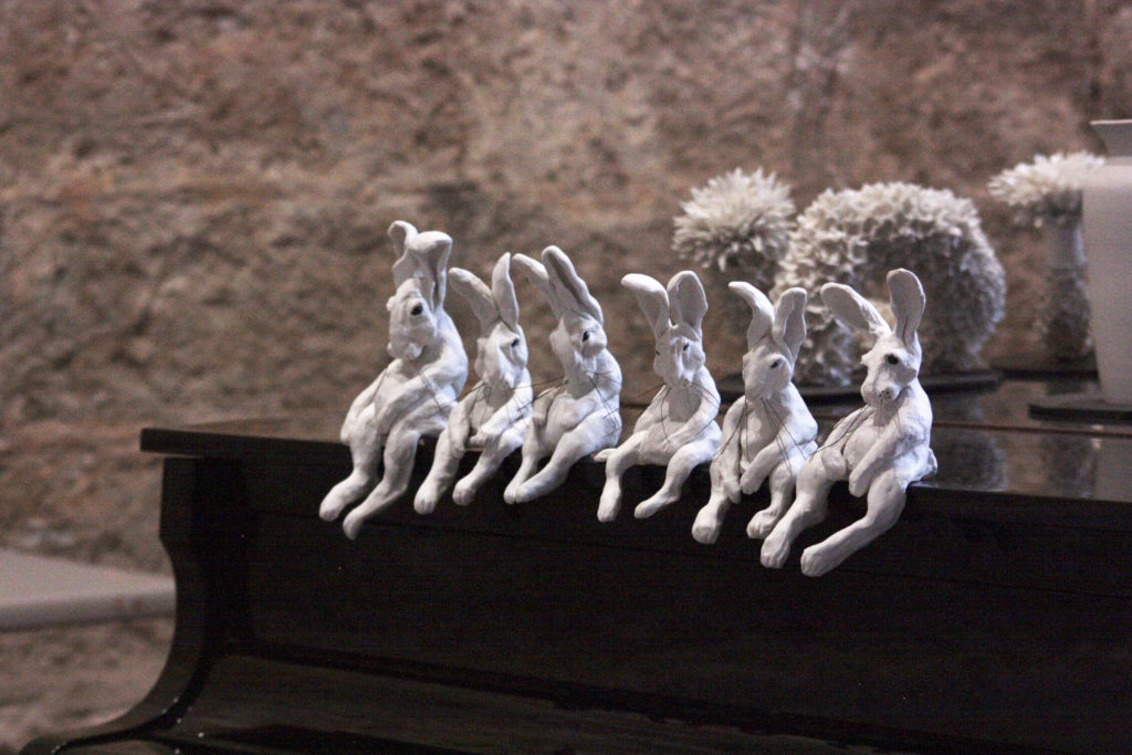 Kathryn Oldfield Ceramics rabbits